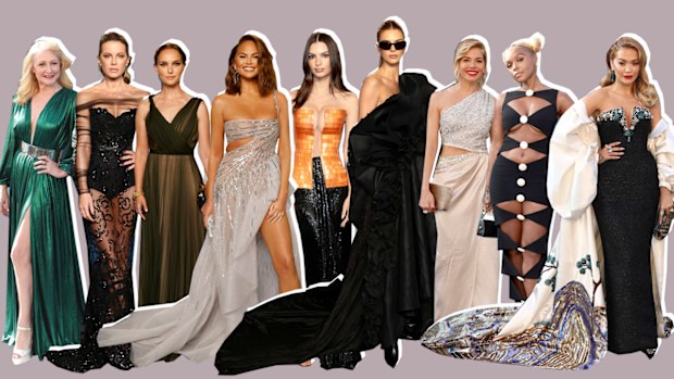 Oscars after party 2022 red carpet fashion