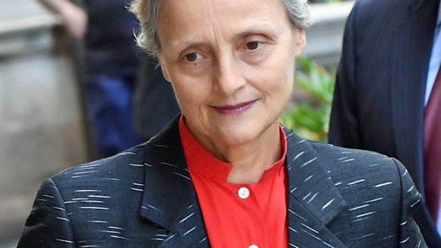 Marilyn Pauline Bodnar arrives at the Downing Centre Court in Sydney. (AAP)