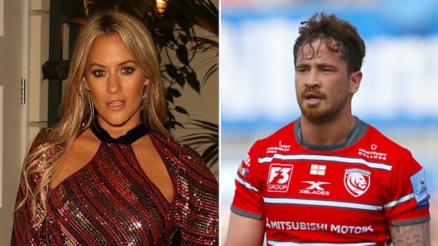 Caroline Flack, London, gala, 2019, Danny Cipriani, soccer, match