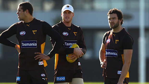 Lance Franklin, Jarryd Roughead, Jordan Lewis