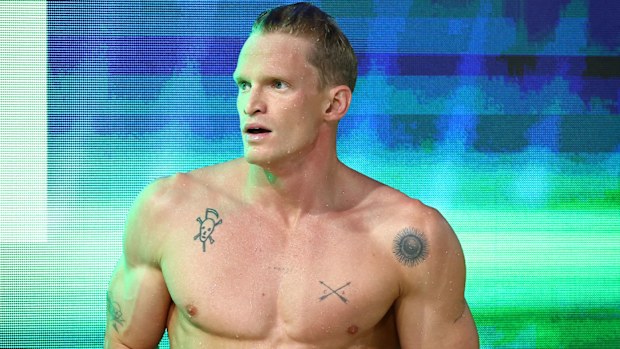Cody Simpson after falling short on Saturday night.