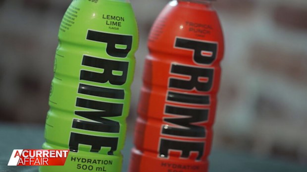 Popular drink Prime.