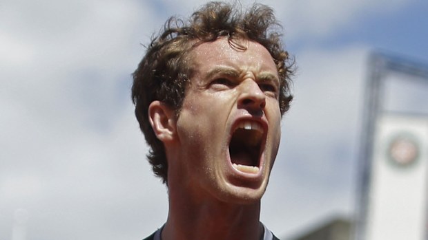 Any Murray on the court. (9NEWS)