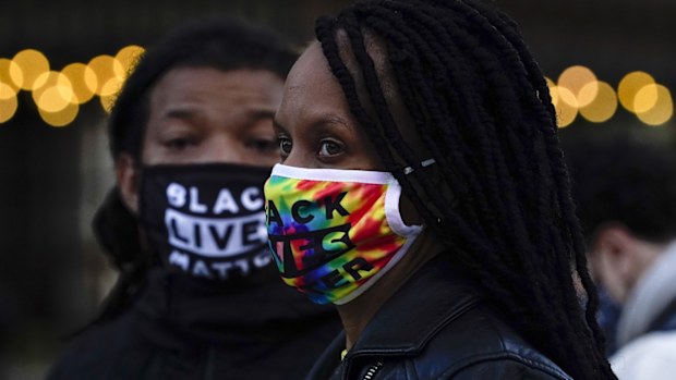 BLM supporters outside White House