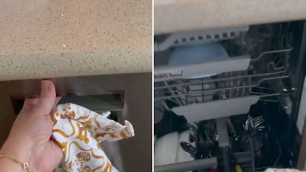 A mum has shared her dishwasher hack for making sure things are dry