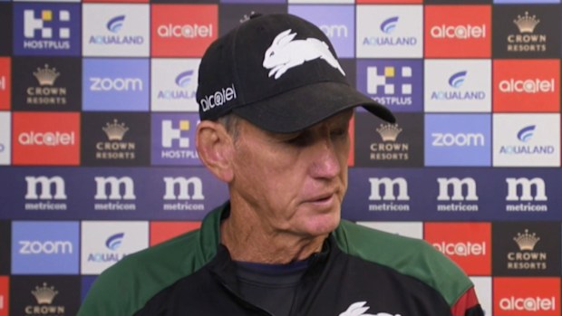 Wayne Benett got short when a journalist asked about Cody Walker