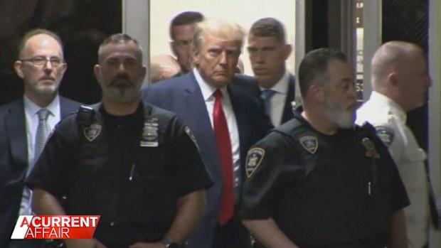 Today Donald Trump was indicted on 34 felony charges.