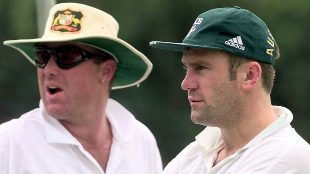 Mark Taylor and Shane Warne