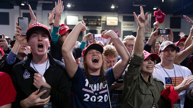 Trump supporters in Michigan were not deterred by the impeachment vote.