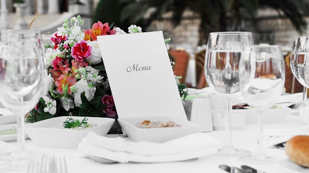 The couple sent a list of rules to their guests