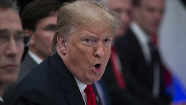Donald Trump has lashed out after he was mocked by world leaders at a NATO summit.