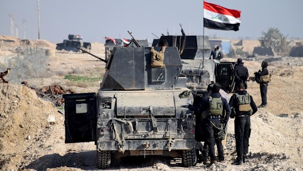 Iraqi troops have begun a major attack.
