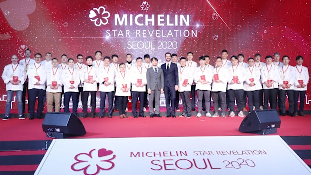 Michelin Star Guide Seoul 2020 awards ceremony