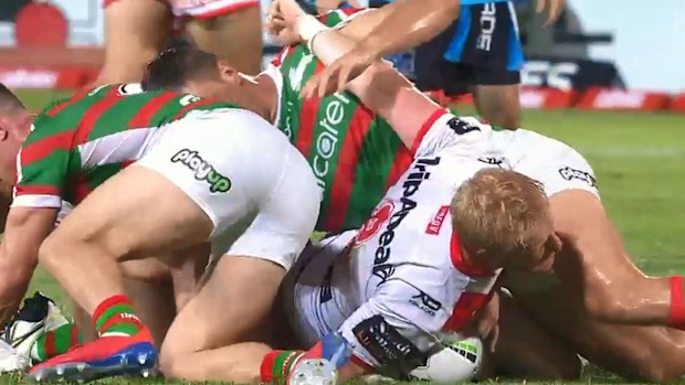 Knight's chicken wing tackle
