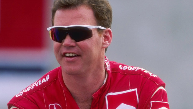 Al Unser Jr, pictured here in 1996, believes IndyCar shouldn't change its blue flag rules.
