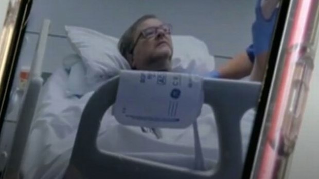 Images of Derek Draper in hospital seen in the upcoming documentary Kate Garraway: Finding Derek