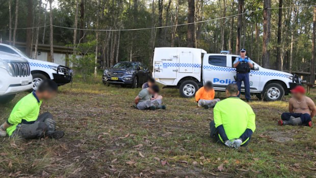 Fourteen men were arrested as part of last week's raids.