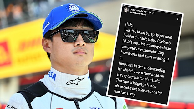F1 news 2024: Yuki Tsunuda fined after using ableist slur on team radio ...