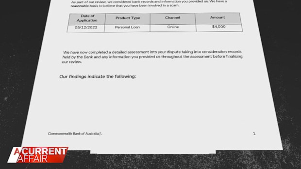Cameron said the bank reported the incident to the fraud department. 