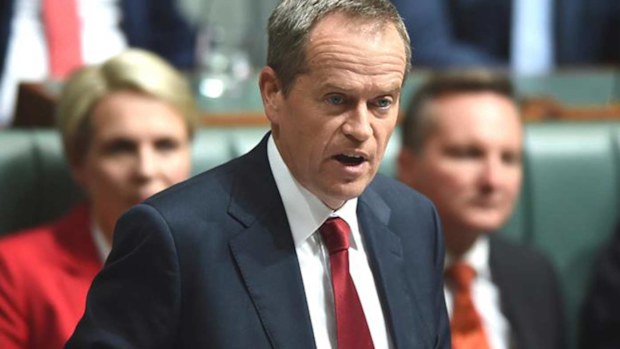 Opposition leader Bill Shorten.