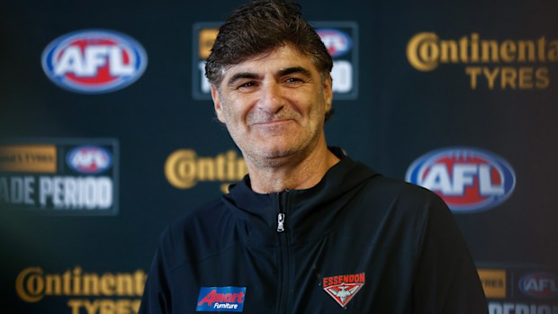 Essendon list boss Adrian Dodoro.