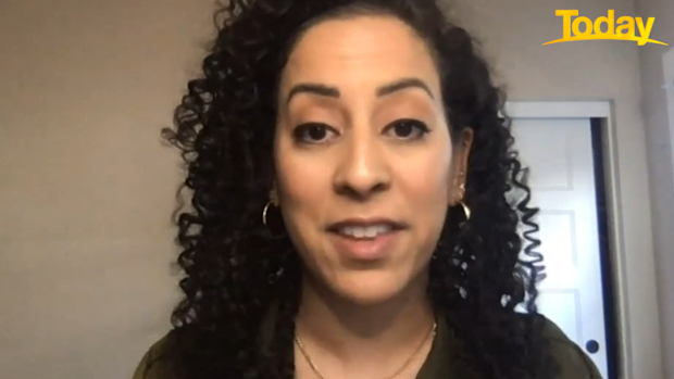 Jessica Malaty Rivera admitted to getting emotional, as the US began it's coronavirus vaccine rollout.