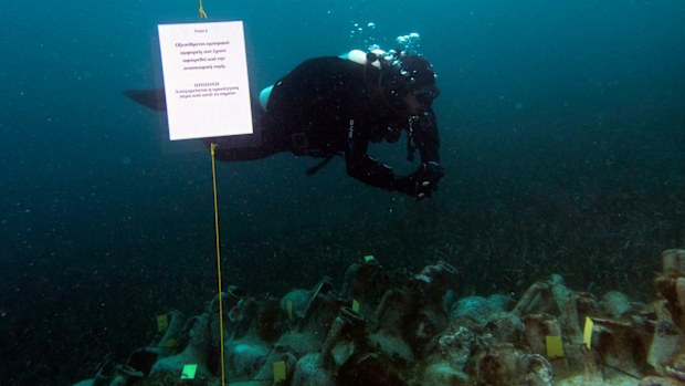 Greece's rich underwater heritage has long been hidden from view, off-limits to all but a select few, mainly archaeologists.