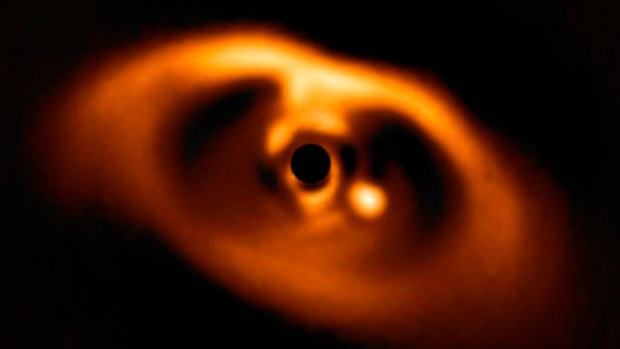 A planet forming around the star PDS 70 (European Southern Observatory ESO)