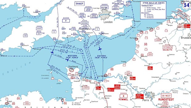 More than a million soldiers landed in the French region of Normandy on D-Day, 1944.