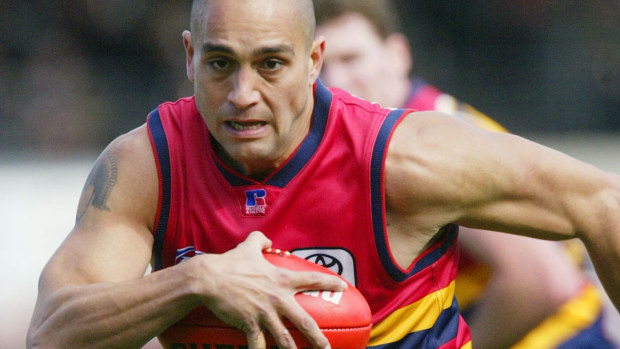 Adelaide's Andrew McLeod in 2003.