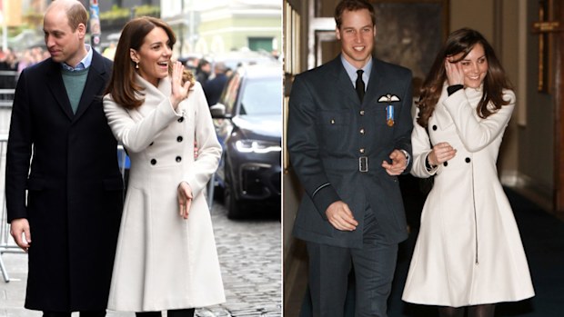 Kate Middleton recycles Reiss coat from 2008 during royal tour Ireland day two