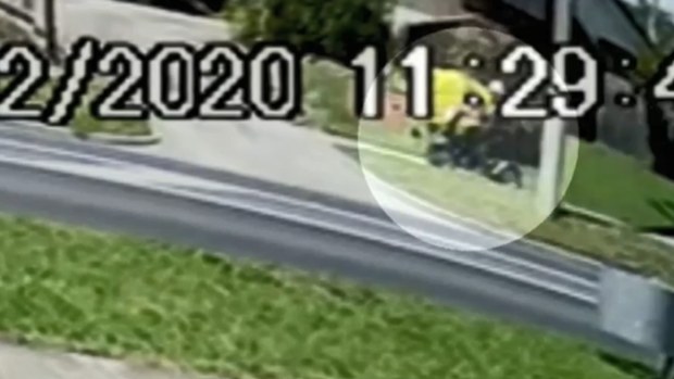 The dog attacked as Gary Ward travelled home from a doctor's appointment.
