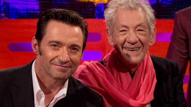 Hugh Jackman and Sir Ian McKellen.