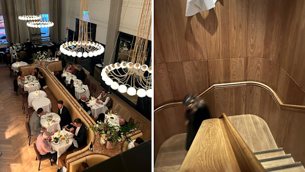The Charles Grand Brasserie & Bar is set in an elegant art deco building. 