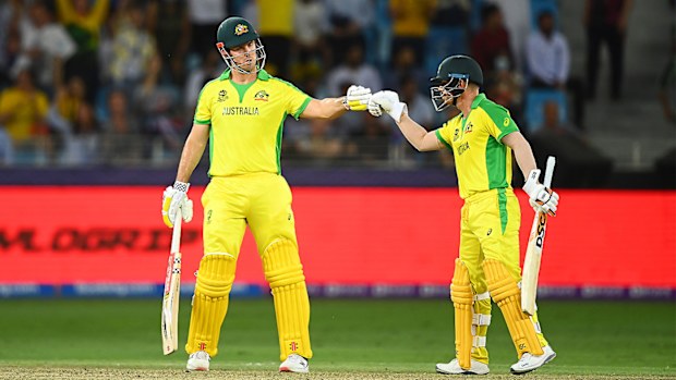 Mitch Marsh and David Warner