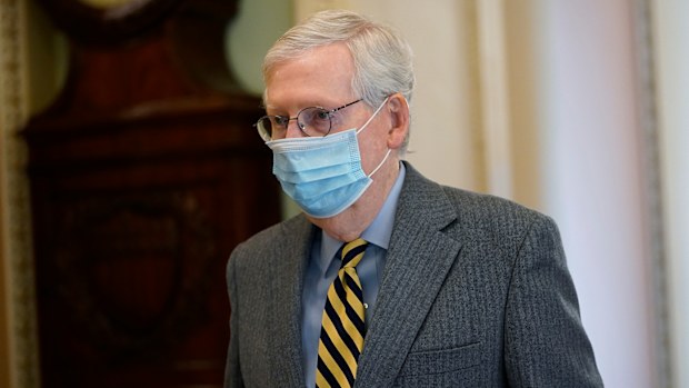 Senate Majority Leader Mitch McConnell.