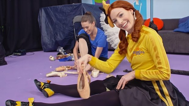 Dana Stephensen and Emma Watkins from The Wiggles
