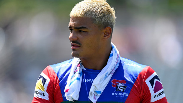 Will Pryce of the Newcastle Knights.