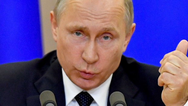 Russian President Vladimir Putin. (AAP)