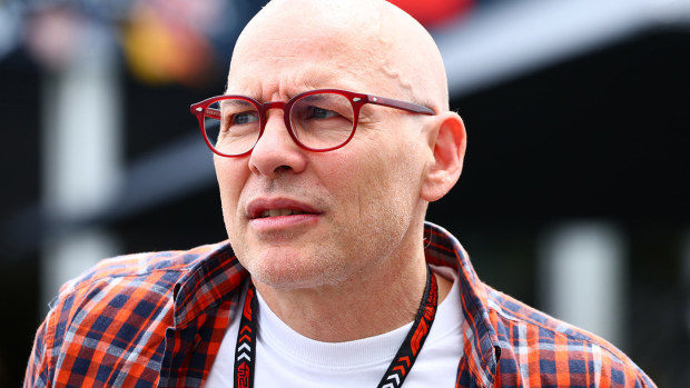 Jacques Villeneuve in the Paddock prior to final practice ahead of the F1 Grand Prix of Canada at Circuit Gilles Villeneuve on June 08, 2024 in Montreal, Quebec. (Photo by Clive Rose/Getty Images)