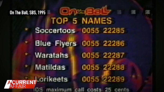 A previous nickname for the team was the Female Socceroos but a phone poll on SBS could have seen them become the Soccertoos. 