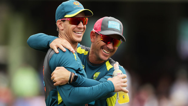 Justin Langer Tim Paine