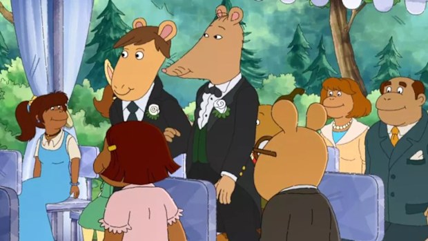 'Arthur' character Mr Ratburn gets married