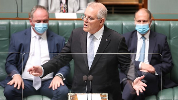 Prime Minister Scott Morrison has introduced the religious discrimination bill to parliament.