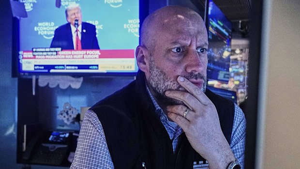 Wall Street jumped on news Donald Trump was backing down on Greenland.