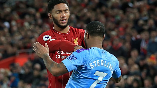 Joe Gomez & Raheem Sterling 
