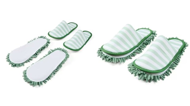 Dusting slippers from Kmart