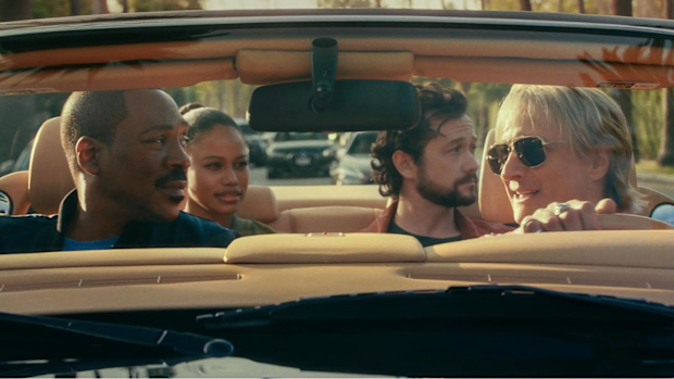 Eddie Murphy returns in Beverly Hills Cop: Axel F, streaming on Netflix this week.