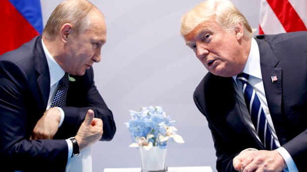 Donald Trump will sign the Russia sanctions bill, White House representative says. (AAP)