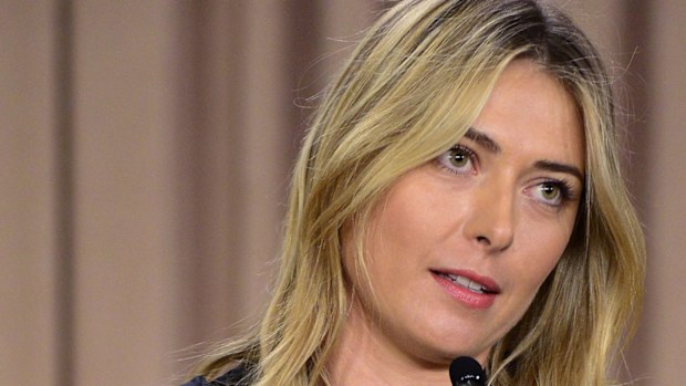 Maria Sharapova. (AAP)
